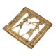 Brass Dhokra Wall Art Hanging Dancing Couple