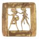 Dhokra Art Painting Wall DÃ©cor Of A Musician Couple