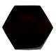 Platinum Grey Hexa Iron Cabinet Knob