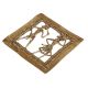 Brass Dhokra Art Tribal Couple For Gifting And Wall Decoration