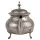 Brass  Kettle Tea Pot Silver Polish Victorian Style