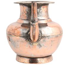 Copper Pot With Stout For Worship