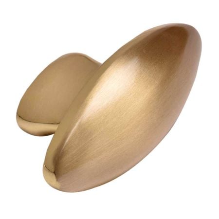 Golden Color Brass Solid Oval Brass Knob