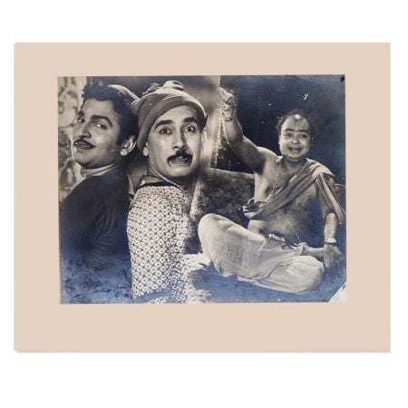 Bollywood Movie Clip or Poster Of Three Character Artists