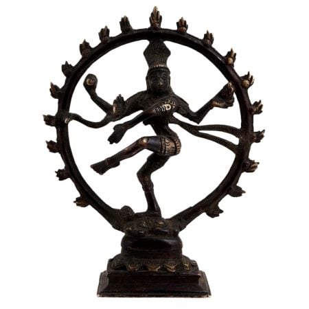 Brass Shiva Dancing Natraj Decorative Structure
