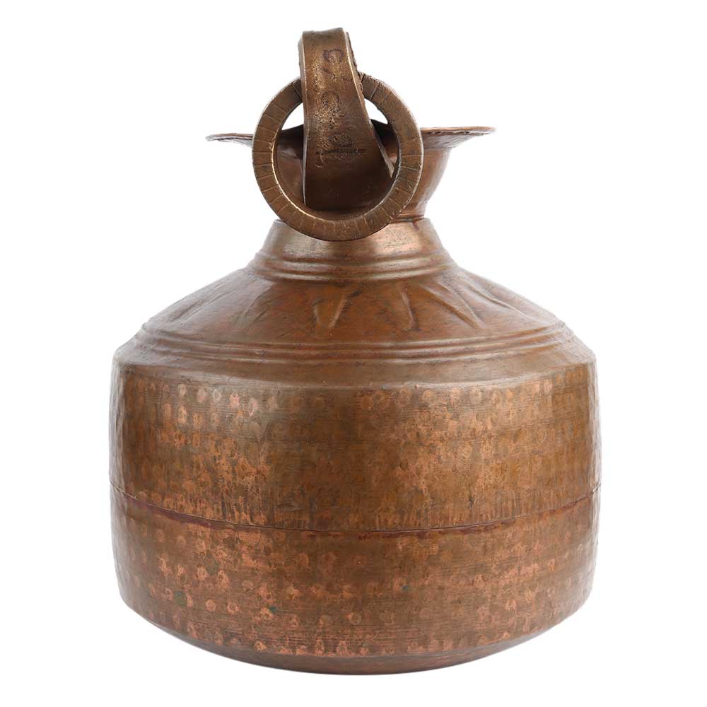 Hand Hammered Nepalese Copper Water Pot