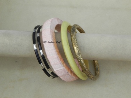 Resin & Shimmery Bangle-05