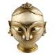Golden Brass Gauri Head Gangaur Lady Head Statue