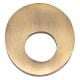Brass Modern Cabinet Drawer Pull Oval Shape in Antique Gold Finish