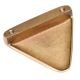 Golden Color Brass Triangular Shape Knob Modern Furniture Hardware