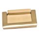 Golden Color  Brass Rectangular Flush Lift Handle Pull Knob