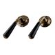Black Ceramic Door Mortice Handles