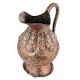 Hand Crafted Copper Jug Engraved Floral Design