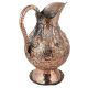 Hand Crafted Copper Jug Engraved Floral Design