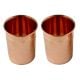 Copper Glasses Tableware In Pair