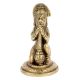 Brass Sitting Hanuman Worship Statue