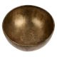 Golden Metal Singing Bowl Decorative Meditation Art