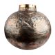 Round Copper Traditional Water Pot Embossed Design