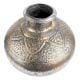 Repousse Floral Copper Water Pot Vintage Collection