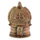 Brass Puja Gajllaxmi Vilakku Oil Lamp For Home Decoration