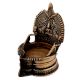 Divine Hand Made Brass Lakshmi Oil Lamp