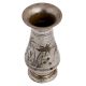 Old Brass Flower Pot With Engraved Coconut Tree Motif