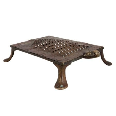 Indian Lion Brass Grater scraper