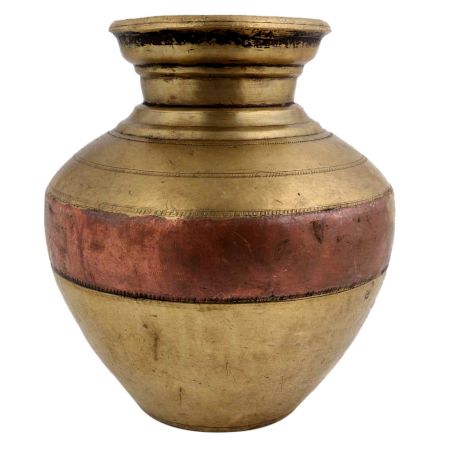 Handmade Ganga Jamuna Lota Vessel Water Pot