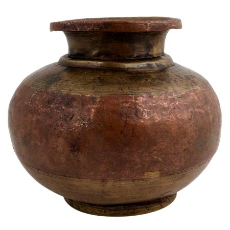 Copper Brass Gangajamuna Gangajal Pot