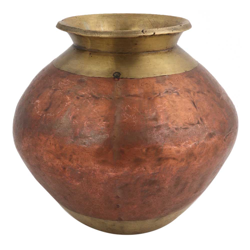 Traditional Water Pot With Copper And Brass