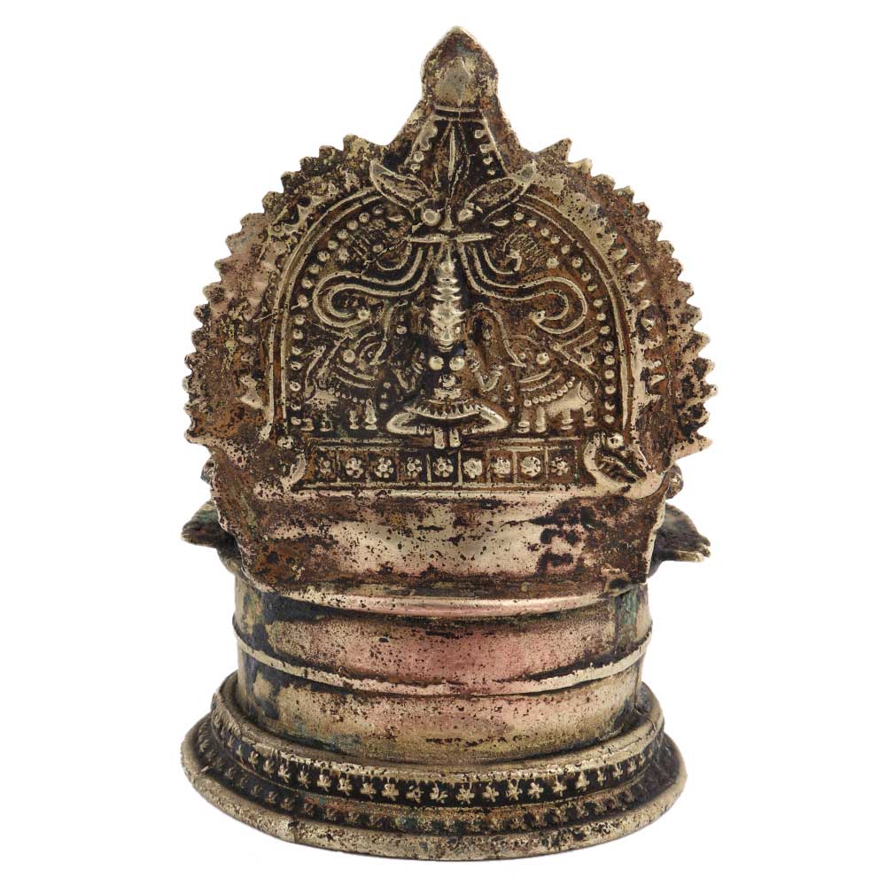 Religious Goddess Lakshmi Brass Oil Lamp
