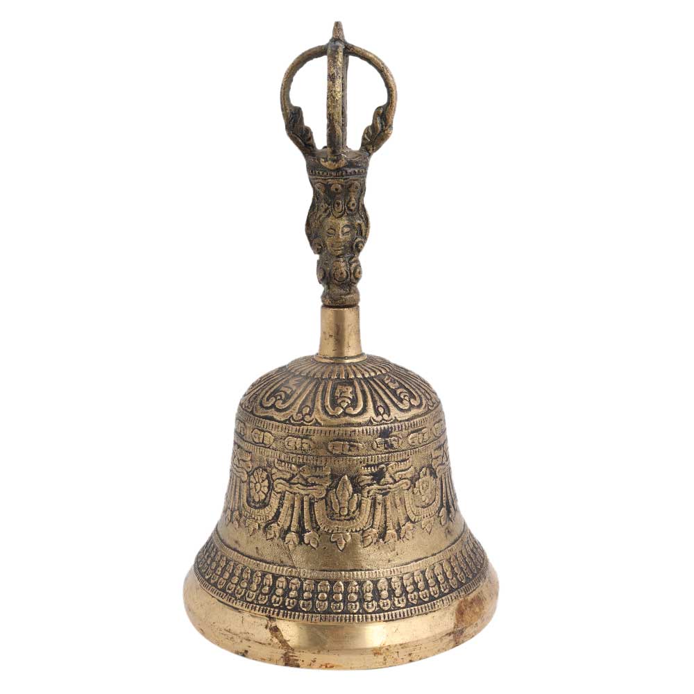 Handmade Tibetan Brass Bell For Meditation