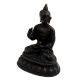 Black Brass Meditating Buddha Tibetans Art