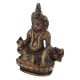 Brass Kuber God Statue Chinese Temple Art