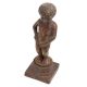 Brass Cherub Boy Standing peeing Statue