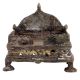 Old Used Brass Krishna Bed Temple Decoration