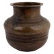 Brass Traditional Water Pot With Lines In Casting