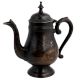Handmade Black Brass Coffee Pot Finial Top