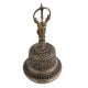 Engraved Retro Style Brass Dorje Vajra Bell