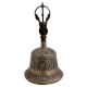 Vintage Brass Singing Buddhist Dorje Vajra Bell