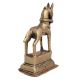 Rare Handmade Elongated Standing Horse Statue