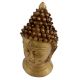 Brass Buddha Head Statue Showpiece