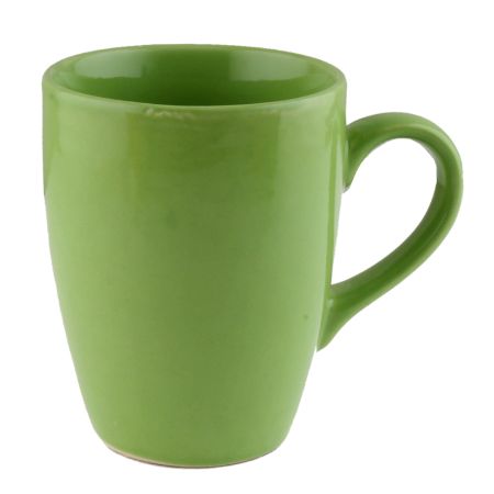 Handcraft Decorative Ceramic Coffee Mug In Green