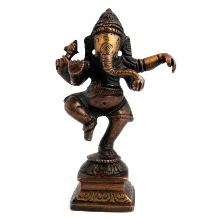 Brass Dancing Ganesha Statue Diwali Gift