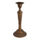 Brass Candle stand Engraved Grape clusters And Vine Leaves