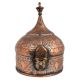 Copper Islamic Dome Shaped Jewelry Box And Decorative Finial