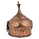 Copper Islamic Dome Shaped Jewelry Box And Decorative Finial