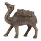 Hand Carved Metal Camel Statue For Home Decoration