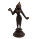 Brass Radha Rani Vrindavan Dancing On A Lotus Base