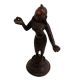 Brass Radha Rani Vrindavan Dancing On A Lotus Base